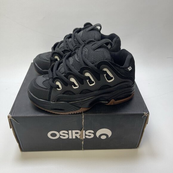 Osiris D3 2001 Men's 4 US (wom 5.5 US) 1141119 White Black Gum Phat Skate Shoes - Picture 2 of 12